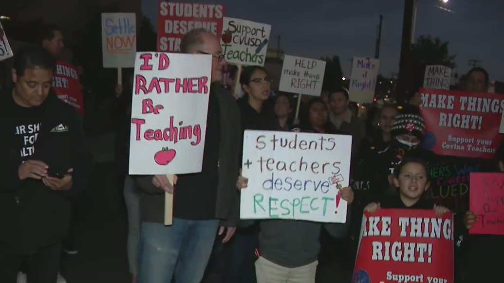Covina district teachers set to strike