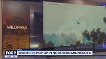 Fire crews battle weekend wildfires in northern MN