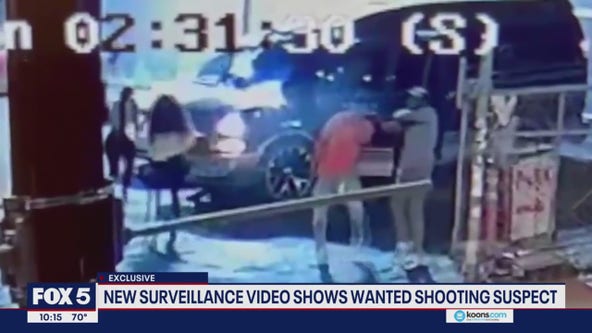 Surveillance video captures suspect in shooting near 9:30 Club