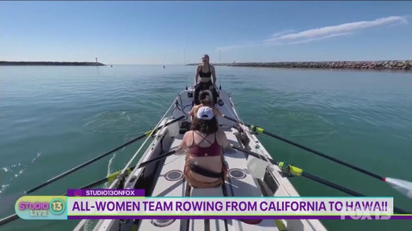 Local fitness coach joins team of all-women rowing from California to Hawaii