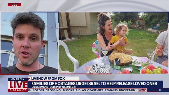 Families of hostages held by Hamas urge release