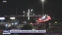 Muni bus involved in crash on Bay Bridge causing major backup