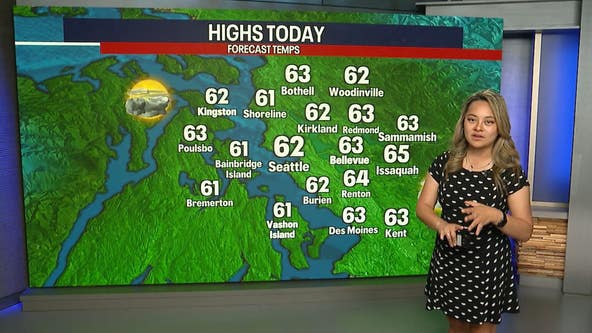 Seattle weather: Scattered showers next week
