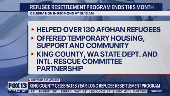 King County celebrates year-long refugee resettlement program