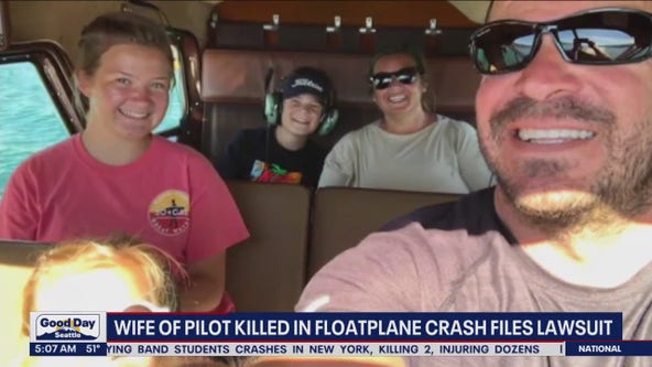 Wife of pilot killed in floatplane crash files lawsuit