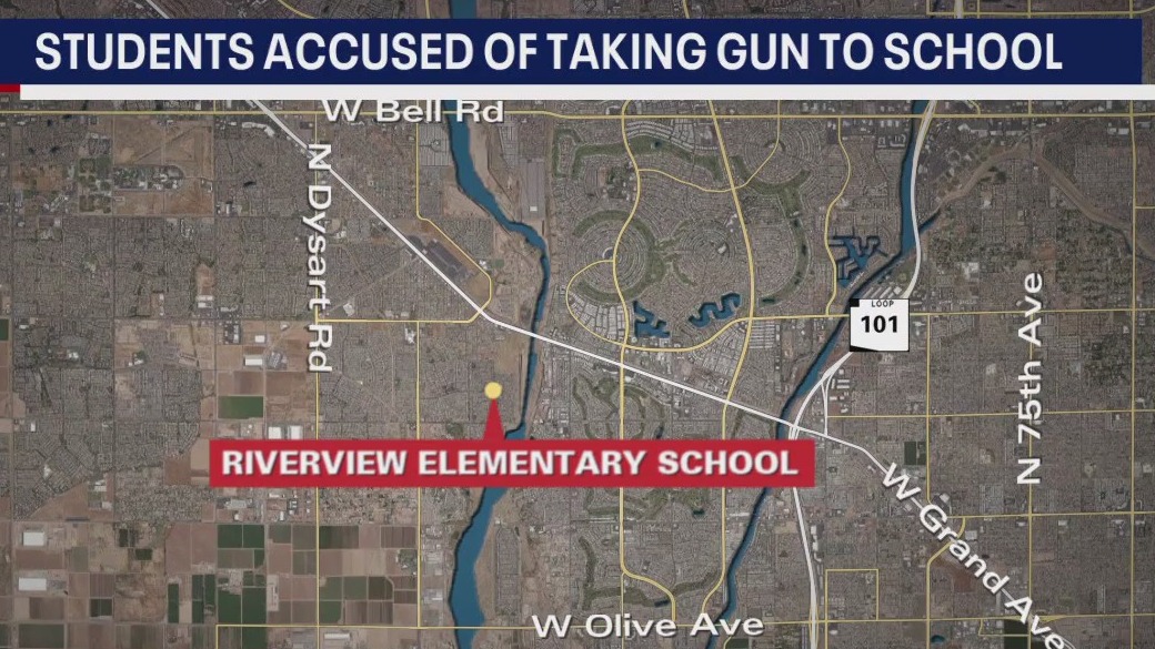 El Mirage students accused of taking gun to school