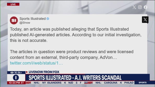 Sports Illustrated, AI controversy