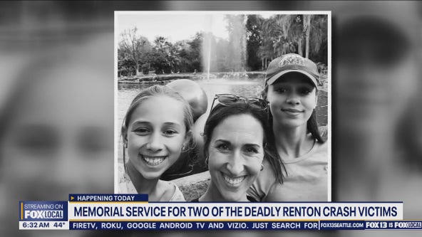 Memorial service for two victims in deadly Renton crash