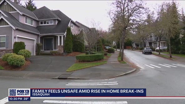 Issaquah family feels unsafe and targeted with increase in home break-ins