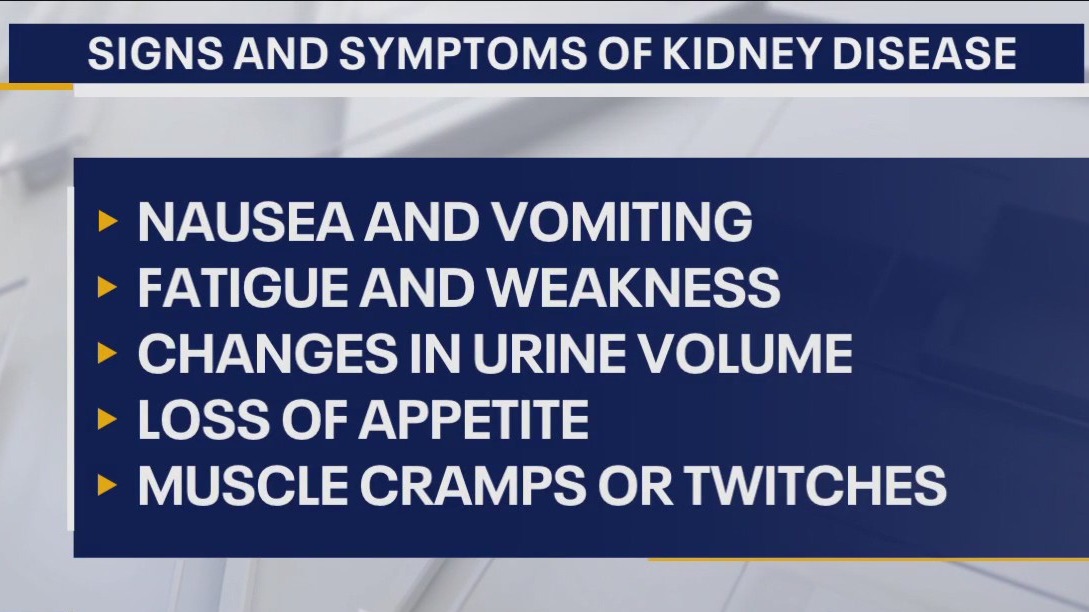 Chronic kidney disease symptoms and causes