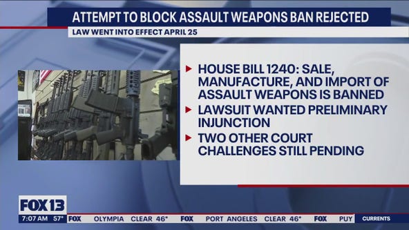 Attempt to block assault weapons ban rejected