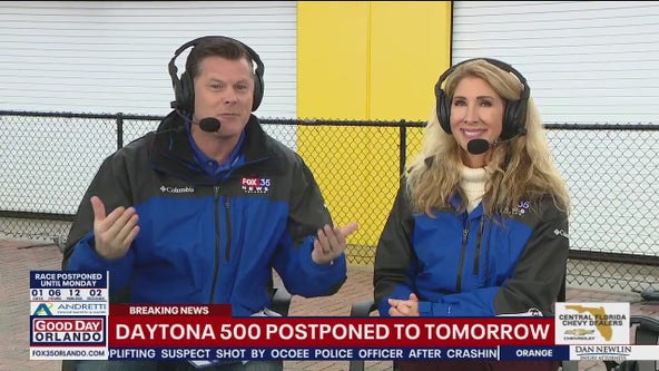 Daytona 500 race postponed to Monday