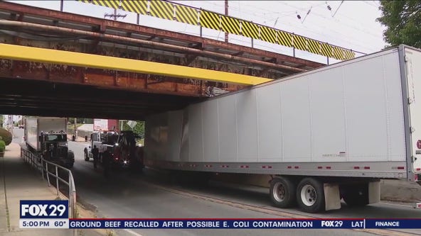 Another big rig strikes 420 rail bridge; officials, business owners fed up