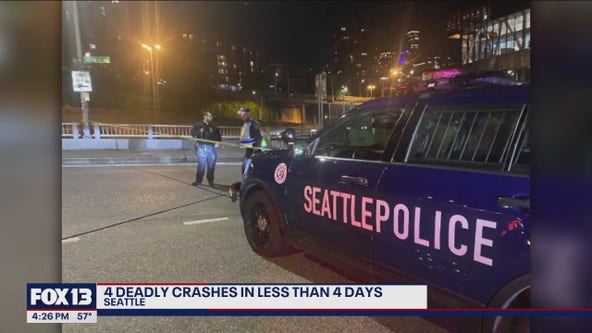 Seattle sees 4 deadly crashes in 4 days