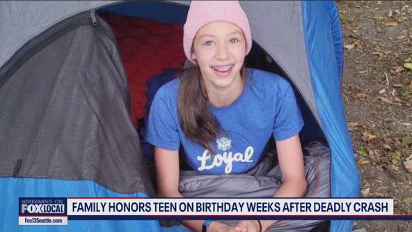Family honors birthday for teen killed in crash