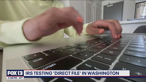 IRS testing out 'direct file' pilot in Washington
