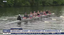 Merion Mercy Academy's championship rowing team hit the water