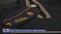 Restoring veteran's memorabilia