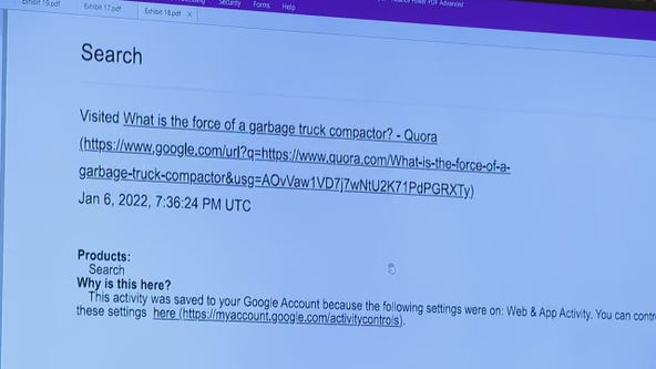 Tracking Jaylin Brazier's phone, Google searches after Zion Foster's death