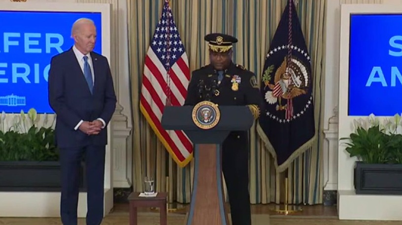 Detroit Police Chief James White talks crime reduction at White House