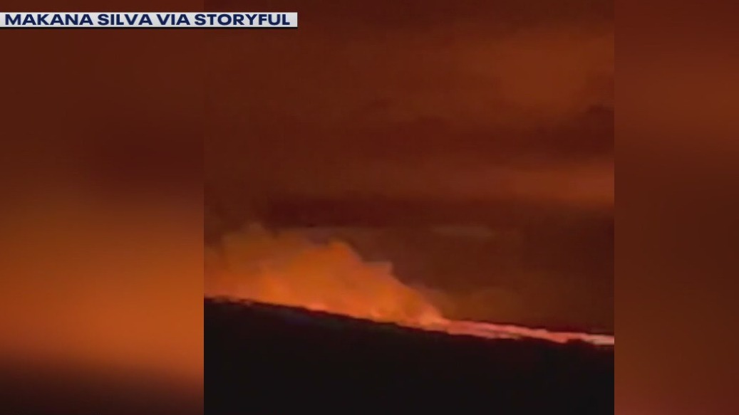 Hawaii’s Mauna Loa volcano starts to erupt for first time in nearly four decades