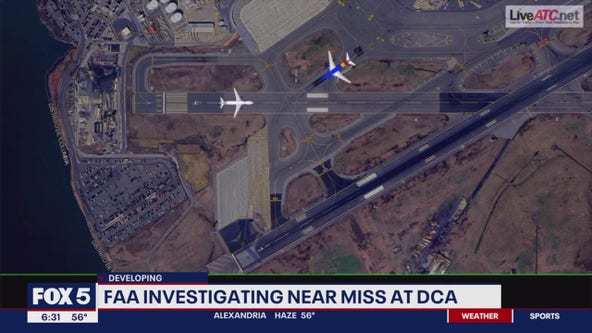 FAA investigating near miss at DCA, Virginia Senators urge caution