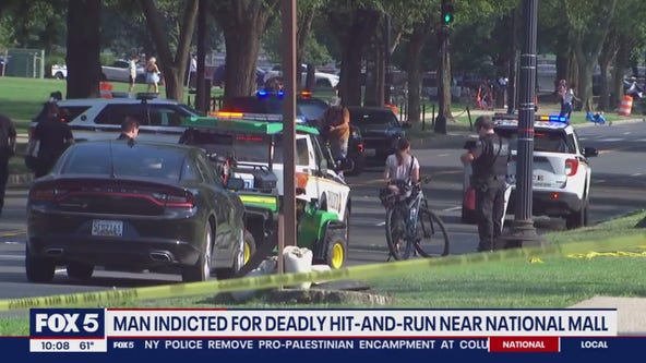 Man indicted for deadly hit-and-run near National Mall