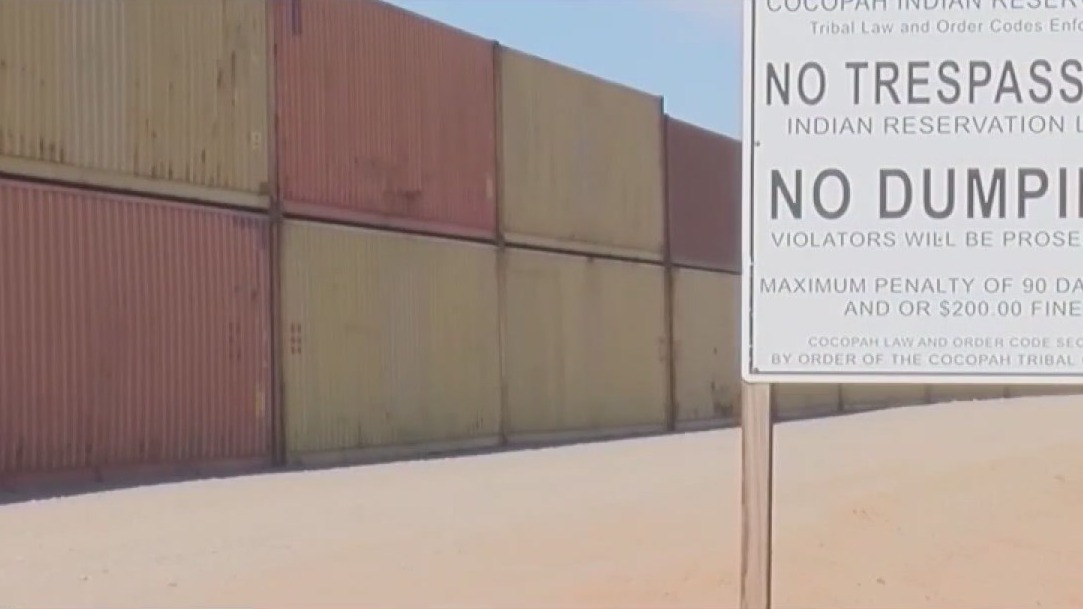 The fight over Arizona's shipping container border wall ends with dismissal of federal lawsuits