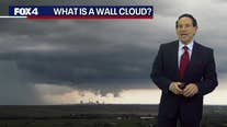 What is a wall cloud?