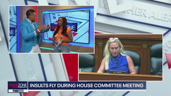 House committee meeting turns chaotic after 'fake eyelash' insult