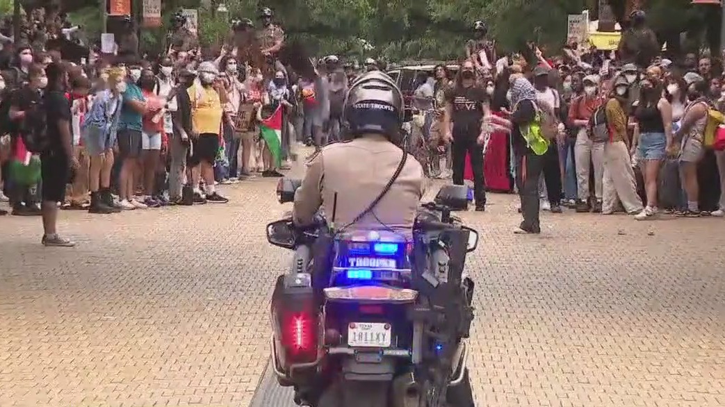 Dozens of arrests at UT Austin during protests