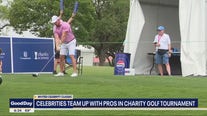 Celebs team up with pros for charity golf tournament