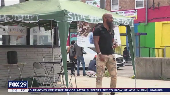 Sidewalk Therapy: Formerly incarcerated man lends an ear for people going through struggles