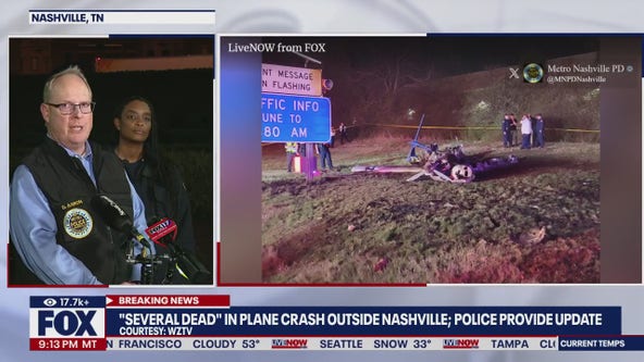 'Several' dead after plane crash in Nashville