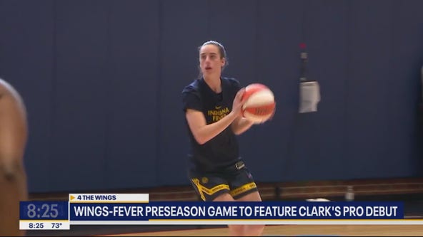 Caitlin Clark to make pro debut in Wings-Fever game