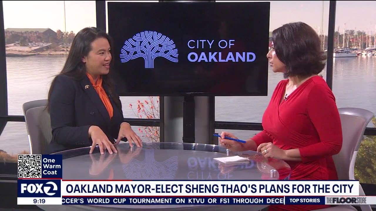 Sheng Tao, Oakland's next mayor, discusses priorities for city