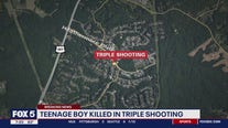 Teenage boy killed in triple shooting