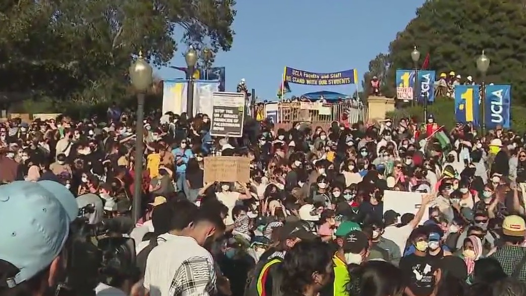 Dispersal order issued at UCLA