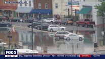 Flooding brings water onto Annapolis streets