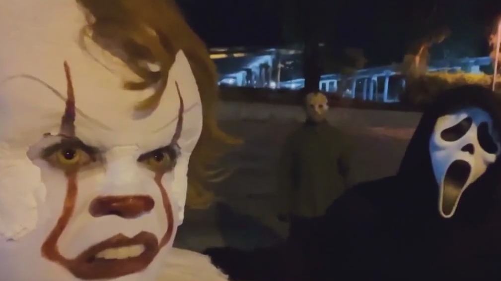 Twisted Pennywise and frightful friends share a message for Tony's retirement