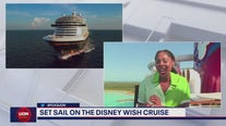 Setting sail on the Disney Wish Cruise