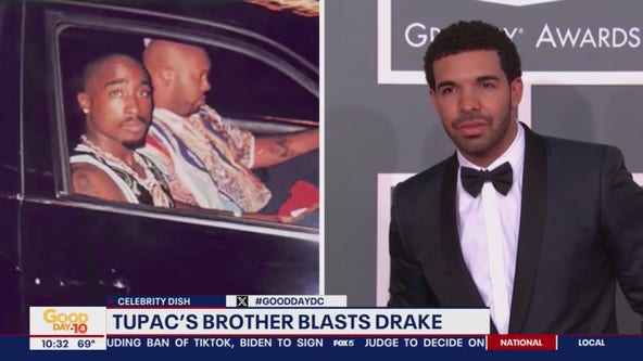 Drake slammed by Tupac's brother