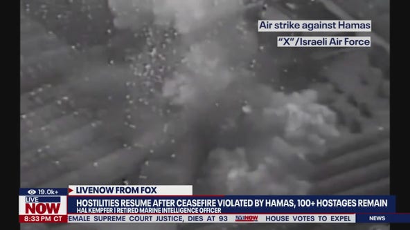 Israel-Hamas war resumes: Airstrikes in Gaza
