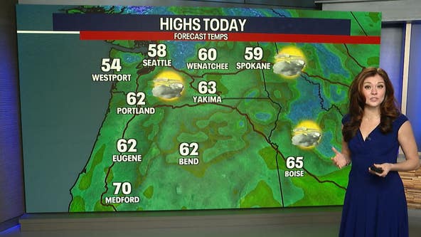 Seattle weather: Cold front moving in