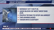 2 in custody after SWAT standoff in West Garfield Park