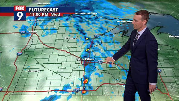 MN weather: Late day showers, rumbles Wednesday