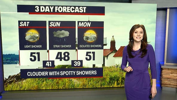 Seattle weather: A mostly cloudy Saturday