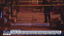 Police: 20-year-old man shot and killed in West Philadelphia