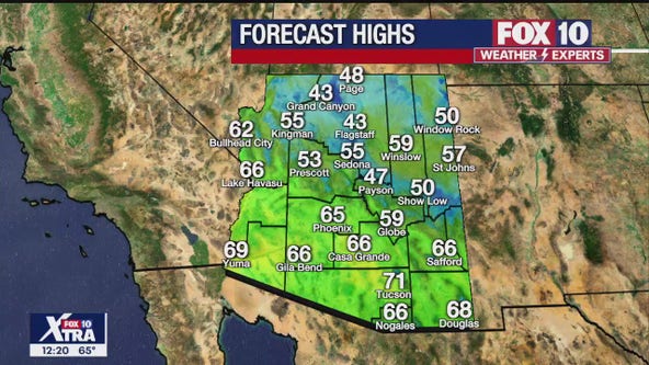 Noon Weather Forecast - 12/6/22