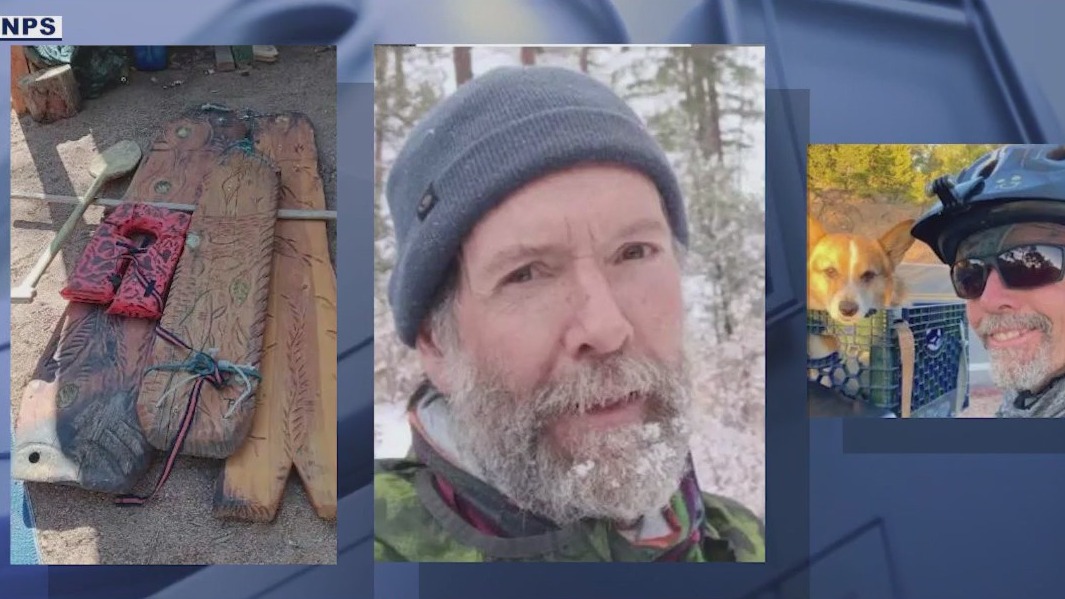 Man believed to be missing with dog in Grand Canyon